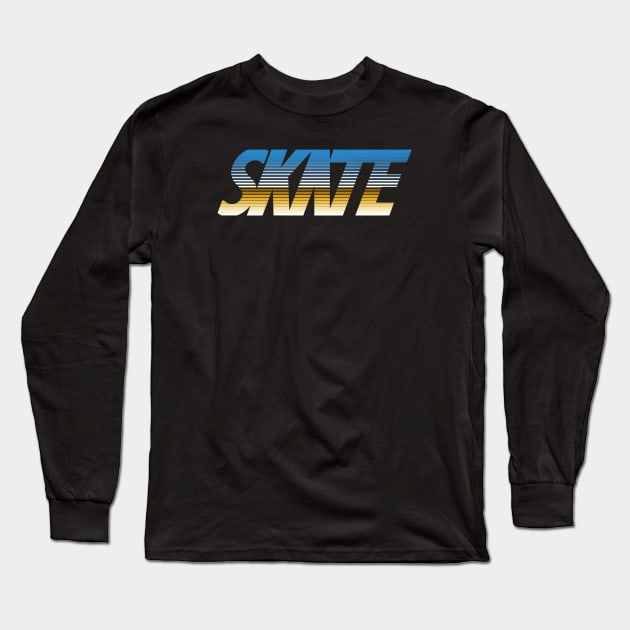 Skate Long Sleeve T-Shirt by jkim31